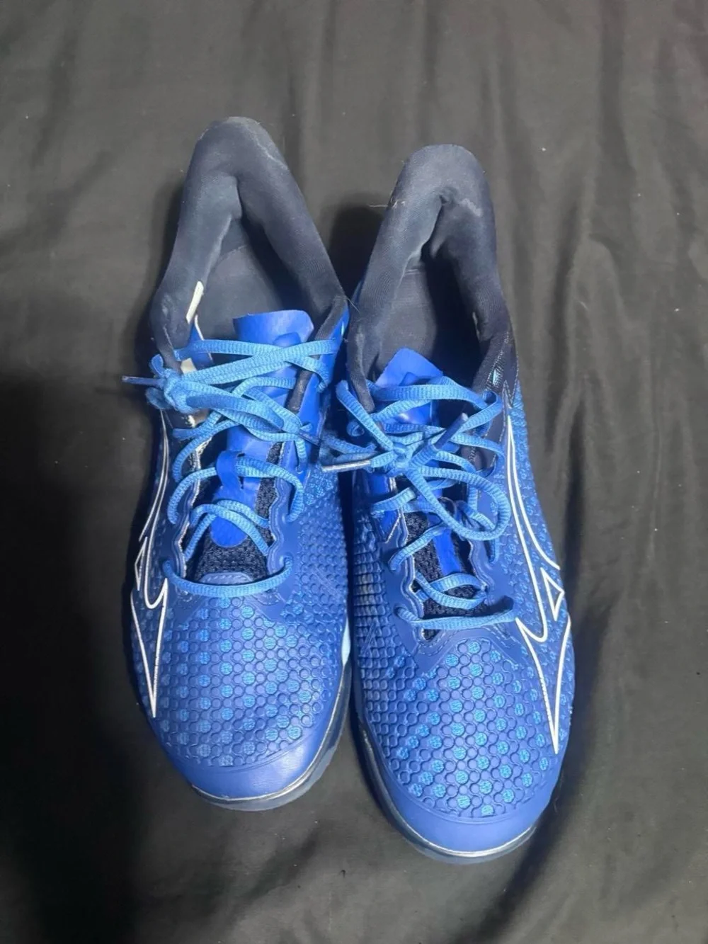 Mizuno Men's Royal Blue Lightweight Athletic Shoes